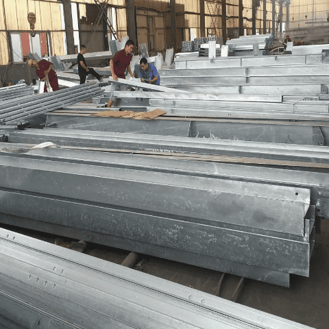 ASTM A992 Steel Wide Flange H Beam factory